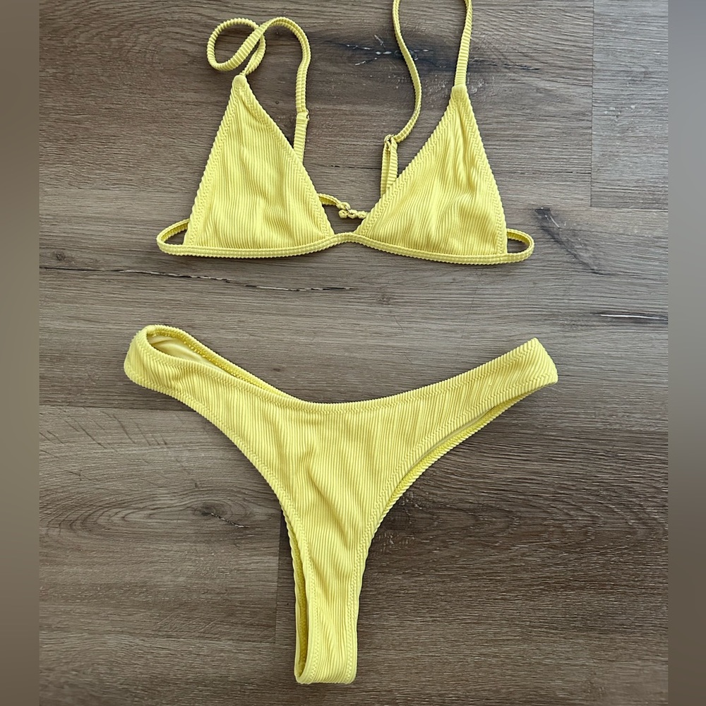 Yellow Bikini Set